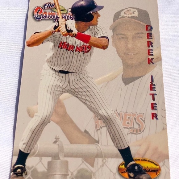 1994 Derek Jeter in his Hornets Jersey Card by the Ted Williams Card Company. - Picture 8 of 12